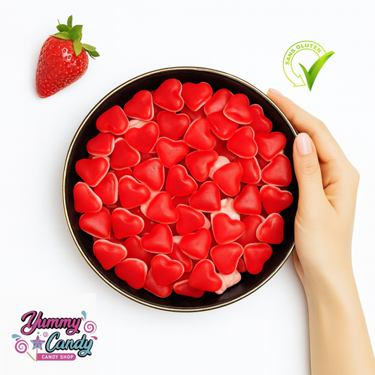 Coeur Love Lisse | Fraise