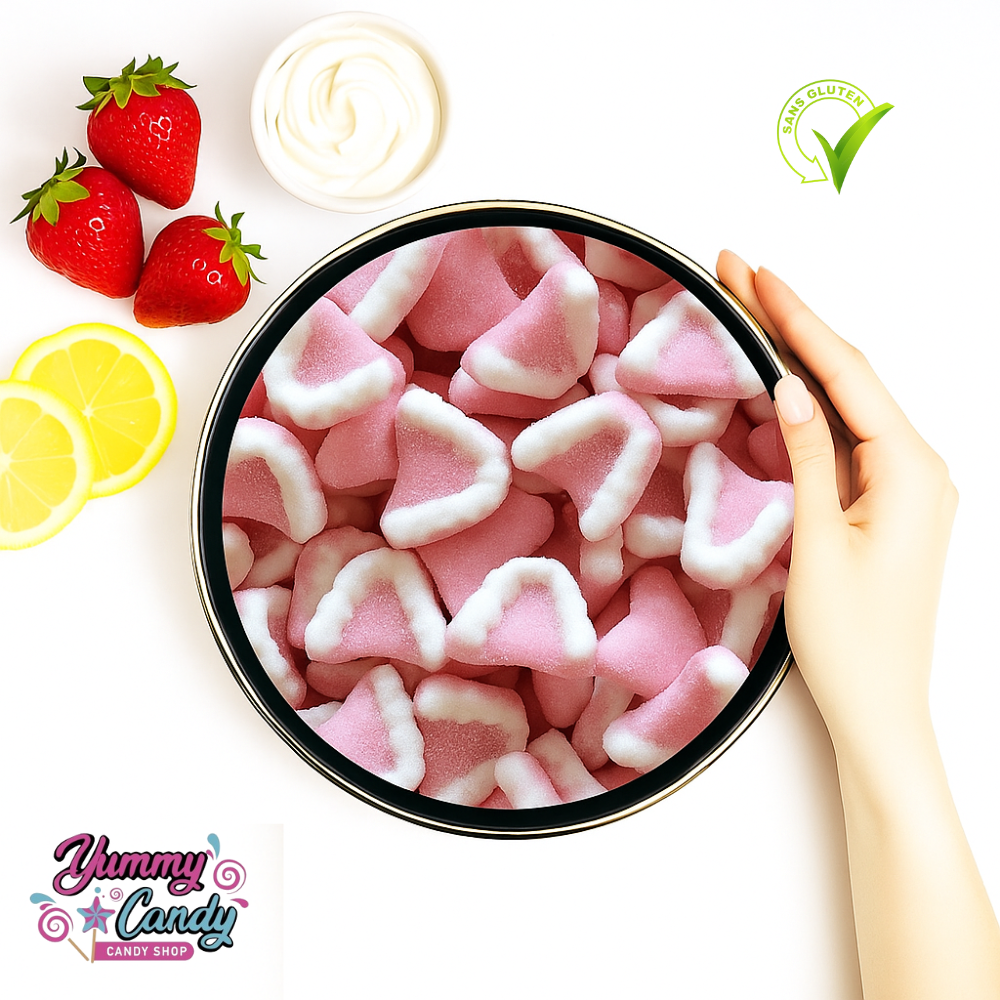 Mini Dentier | Fraise crème Acide