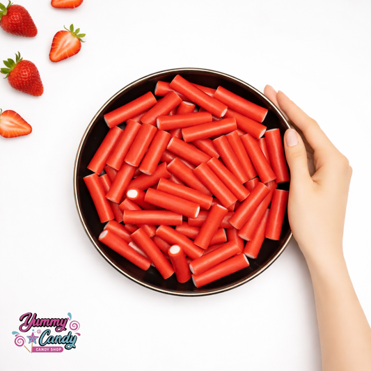 Mini Tube Rouge | Fraise crème